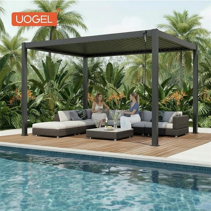 26.9.5-aluminum pergola for pool-1