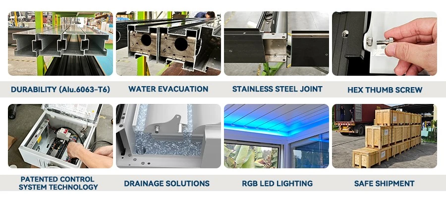 2695-aluminum pergola for pool-2